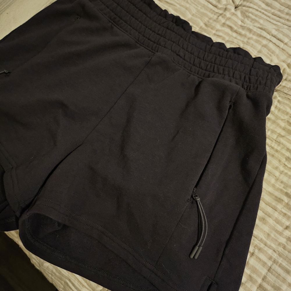 Women's Black Casual Shorts